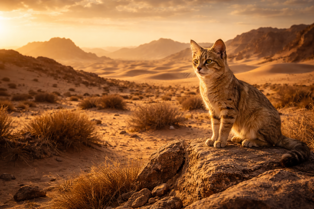 Scientific cross-section diagram showing why cats hate water — cat fur layers saturating versus staying dry