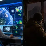 Why can't we predict volcanic eruptions — illustrated comparison of weather forecasting versus volcano monitoring technology